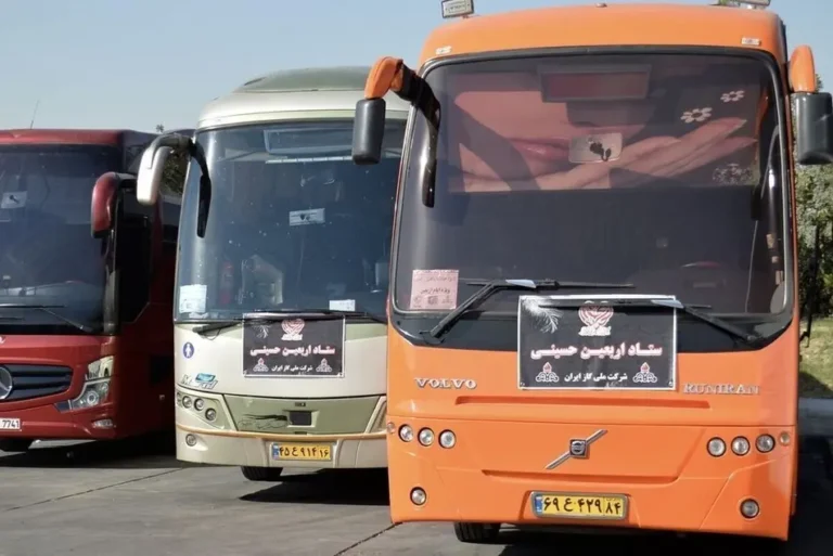 آمادگی ناوگان حمل‌ونقل گیلان برای جابجایی زائران اربعین با ۳۵ اتوبوس روزانه