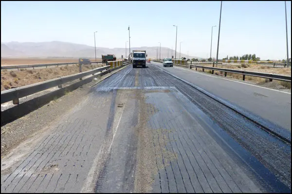 روکش آسفالت استان مرکزی