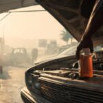 انتخاب بهترین روغن موتور برای هوای گرم بندرعباس در اتوسرویس. موتورازین