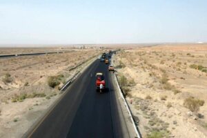 آغاز عملیات پروژه روکش آسفالت کریدور تهران بازرگان در آزادراه قزوین زنجان