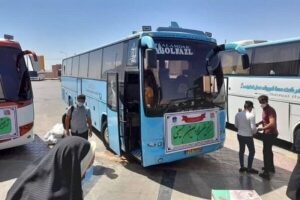 برنامه عملیاتی حمل‌ ونقل در مرز مهران اعلام شد استقرار ۵۸۵ اتوبوس فعال